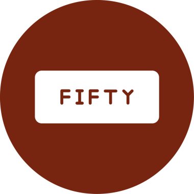 Modern bir işaretin vektör illüstrasyonu