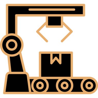 Modern bir simgenin vektör illüstrasyonu