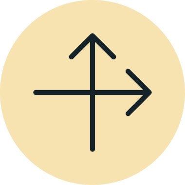 ok simgesinin vektör illüstrasyonu