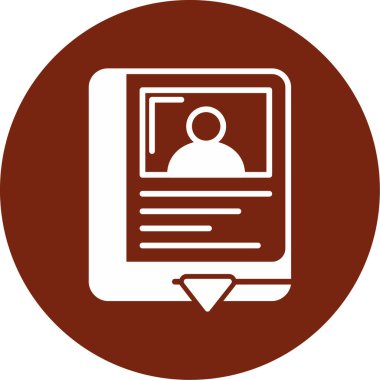 Bilgisayar simgesi olan bir kadının vektör çizimi