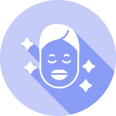 Maskeli bir kadının vektör çizimi