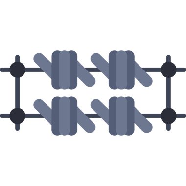 Modern b 'nin vektör illüstrasyonu eksik simgesi