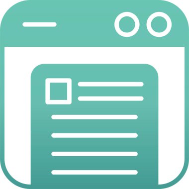 seo modern simgesinin vektör illüstrasyonu