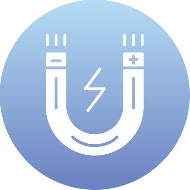 Elektrik dolgu simgesinin vektör illüstrasyonu