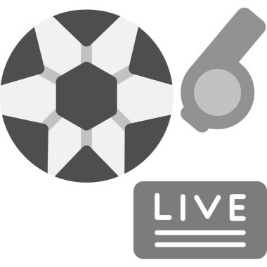 İzole edilmiş tek bir televizyon simgesinin vektör illüstrasyonu.