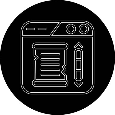 akıllı telefon simgesi vektör illüstrasyonu