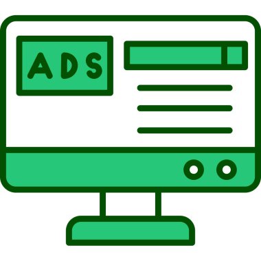 tarayıcı web simgesi basit illüstrasyon