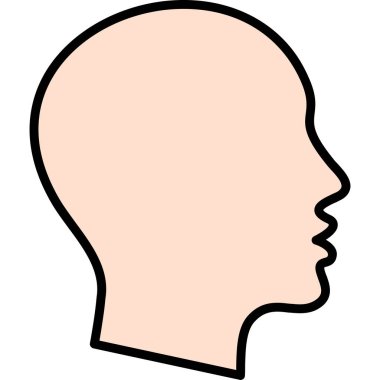 adam başı profil görünümü