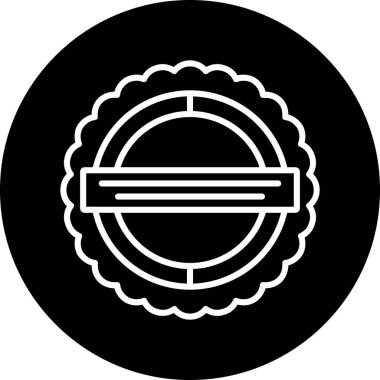 damga web simgesi, vektör çizim