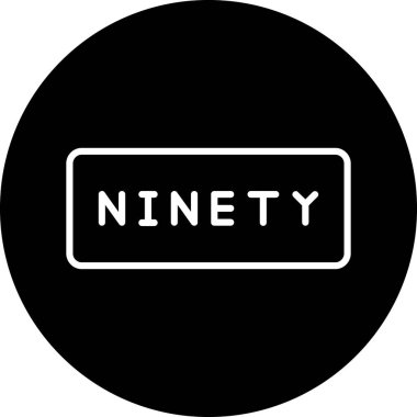 7 numaralı siyah simge