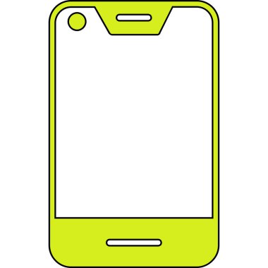 Akıllı telefon vektör çizim