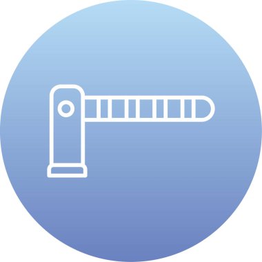 Eşsiz termometre vektör simgesi