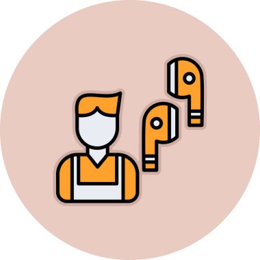 Kişisel ve ticari kullanım için vektör simgesi