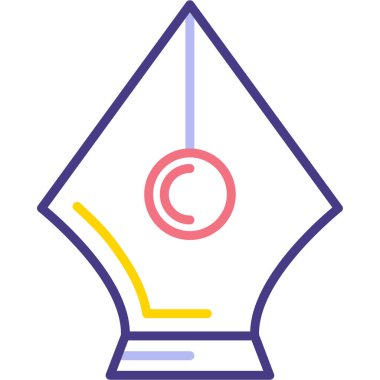 Ödül. Web simgesi basit illüstrasyon