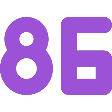 Mavi 9 numaranın vektör illüstrasyonu