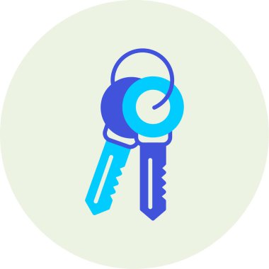 Anahtar. Web simgesi basit tasarım