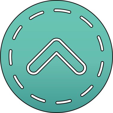 Çizgi film simgesinin vektör çizimi