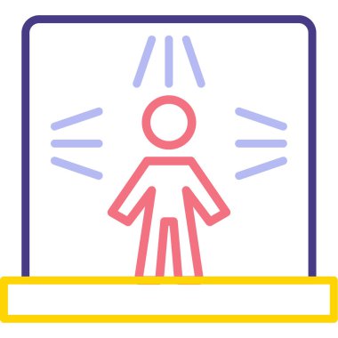 Çocuk simge vektör çizim