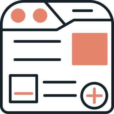 tıbbi simge vektör illüstrasyonu