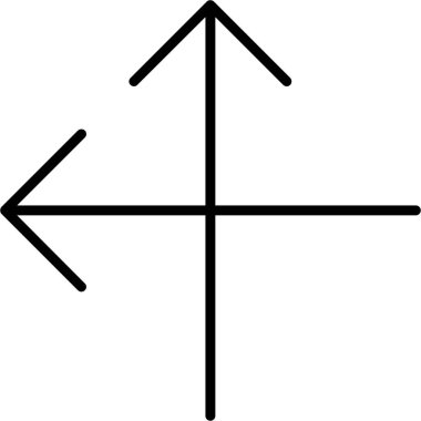 ok yönü simgesini taşı