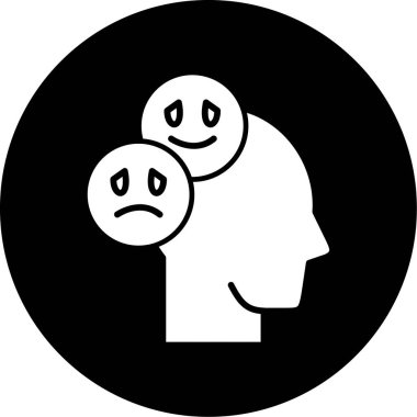 Kafası olan bir adamın vektör çizimi