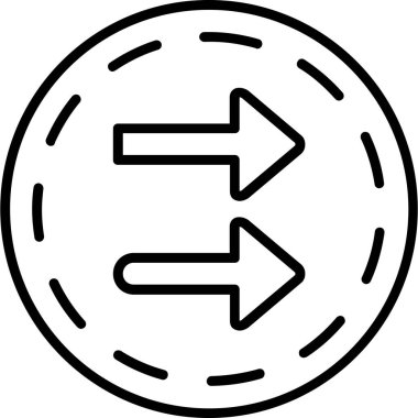 Ok. Web simgesi basit tasarım