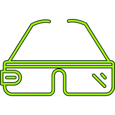 Sanal gerçeklik simgesinin gözlüğü, özet biçimi