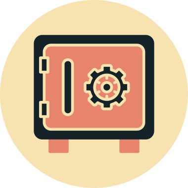 Bir simgenin vektör illüstrasyonu