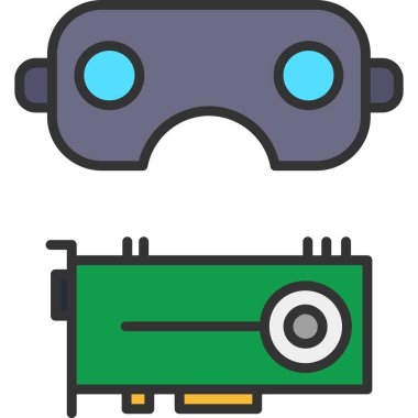 robot vektör çizim