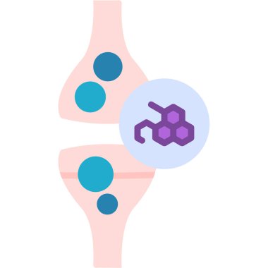 Mikroskobik virüs ve bakteriye sahip insan beyni, beyaz arkaplanda izole edilmiş vektör çizimi