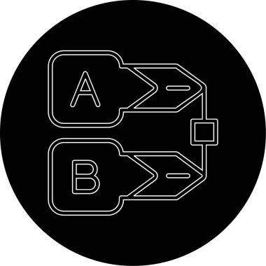 seo modern simgesinin vektör illüstrasyonu