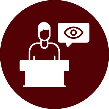 İnsan simgesinin vektör illüstrasyonu