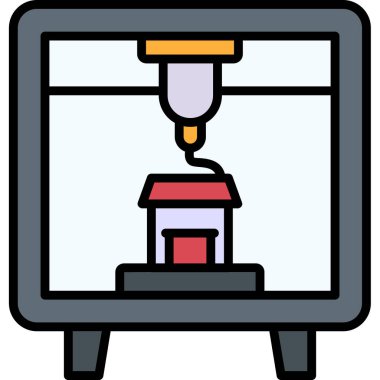 ev simgesi modern illüstrasyon