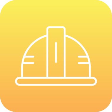 bina simgesi dijital sarı