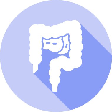 Saç. Web simgesi basit illüstrasyon