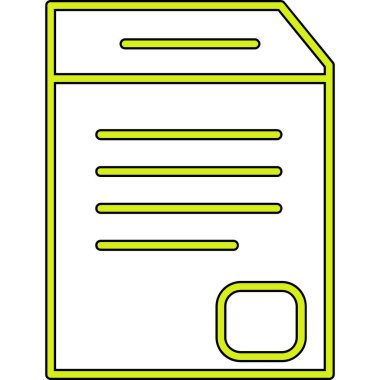 dosya biçimi vektör illüstrasyonuName