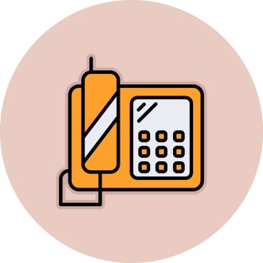 telefon vektör çizim