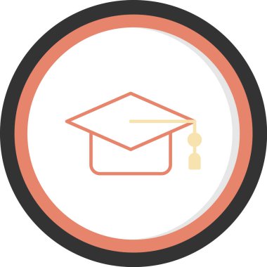 Eğitim simgesinin vektör illüstrasyonu