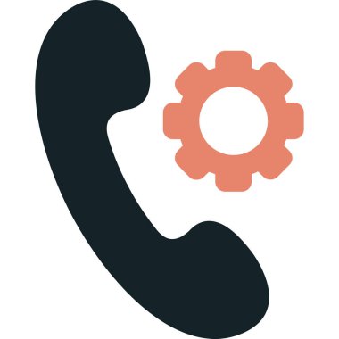 - Telefon. Web simgesi basit illüstrasyon