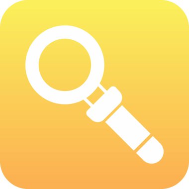 Arama simgesi vektör illüstrasyonu