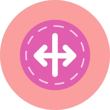 Dosyalanmış özet biçiminde ok yönü simgesi