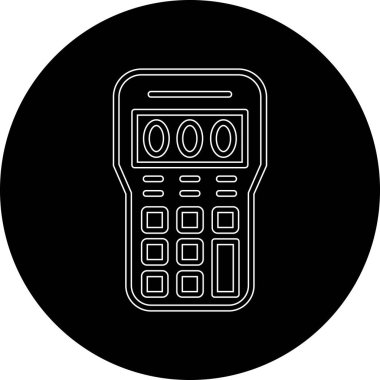 Modern b 'nin vektör illüstrasyonu telefon simgesinden yoksun