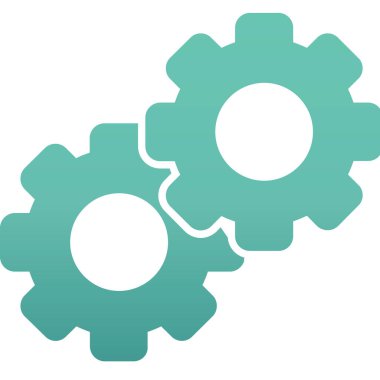 dişli simgesi. web vektörü