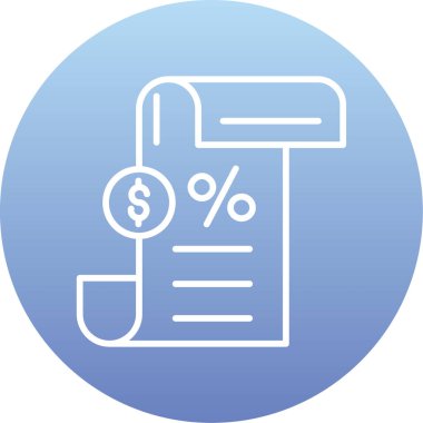 Kartvizit simgesinin vektör illüstrasyonu