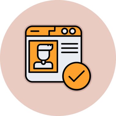 Bir bardak şarap ve dondurmalı gazete.