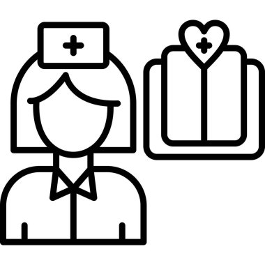 Doktor Simge vektör illüstrasyonu