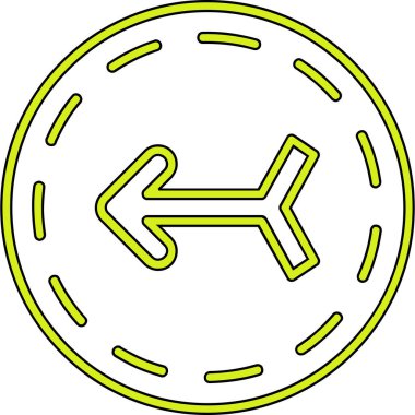 Para sikkesi kripto para birimi simgesi ana hat biçiminde