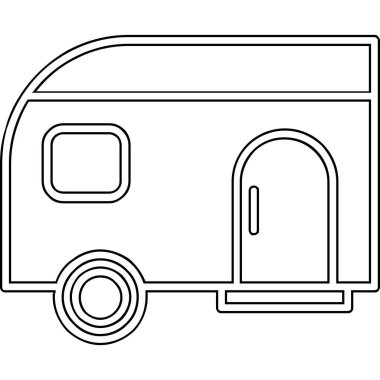 karavan simgesi, özet biçimi