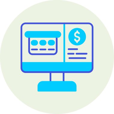 para web simgesi, basit illüstrasyon