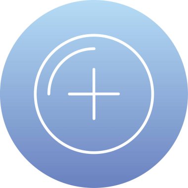 Beautiful Plus vektör satırı simgesi